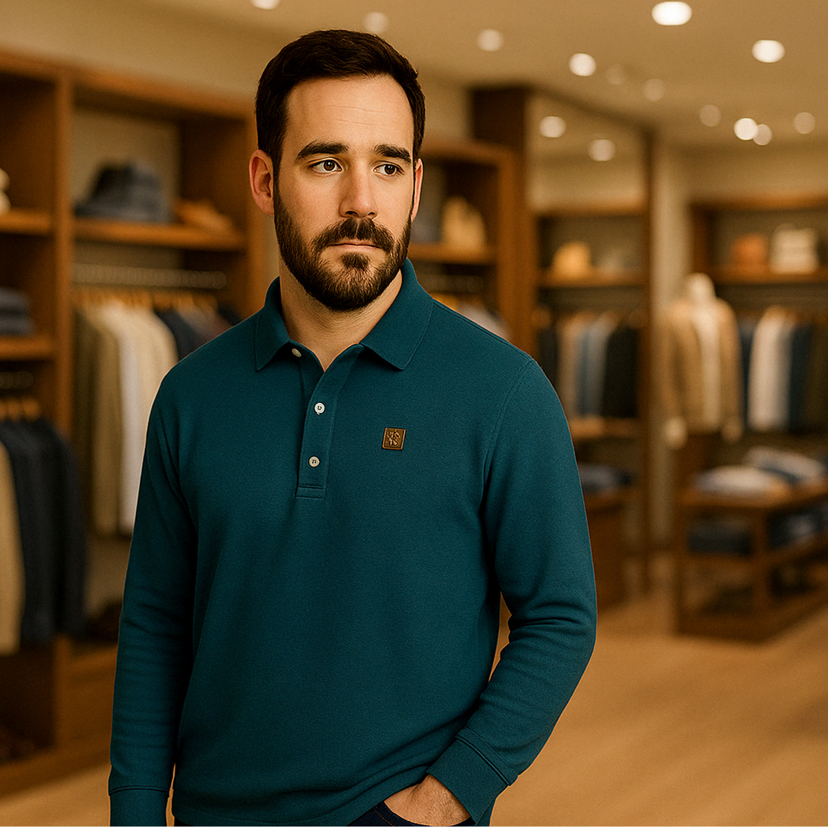 Kit de 5 Camisas: Polo de manga larga + Regalos: Reloj de lujo y Cartera | PROMOCIÓN ESPECIAL 30 AÑOS - ENVÍO GRATIS