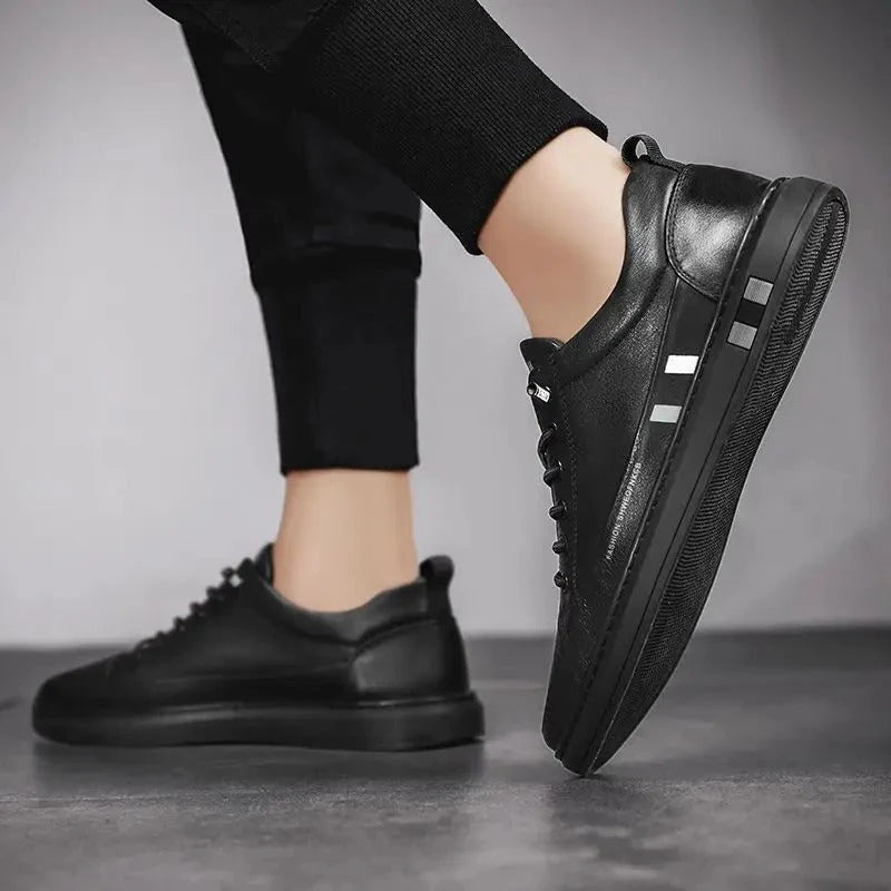 ¡PAGÁ 1, LLEVÁ 4! Kit All Black: 2 Zapatillas Flat Neo de Cuero Legítimo y 2 Relojes Premium | PROMOCIÓN ESPECIAL 30 AÑOS - ENVÍO GRATIS (promocón solo hoy)
