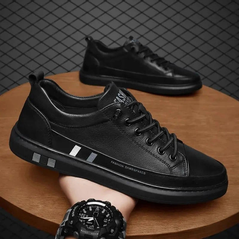 ¡PAGÁ 1, LLEVÁ 4! Kit All Black: 2 Zapatillas Flat Neo de Cuero Legítimo y 2 Relojes Premium | PROMOCIÓN ESPECIAL 30 AÑOS - ENVÍO GRATIS (promocón solo hoy)